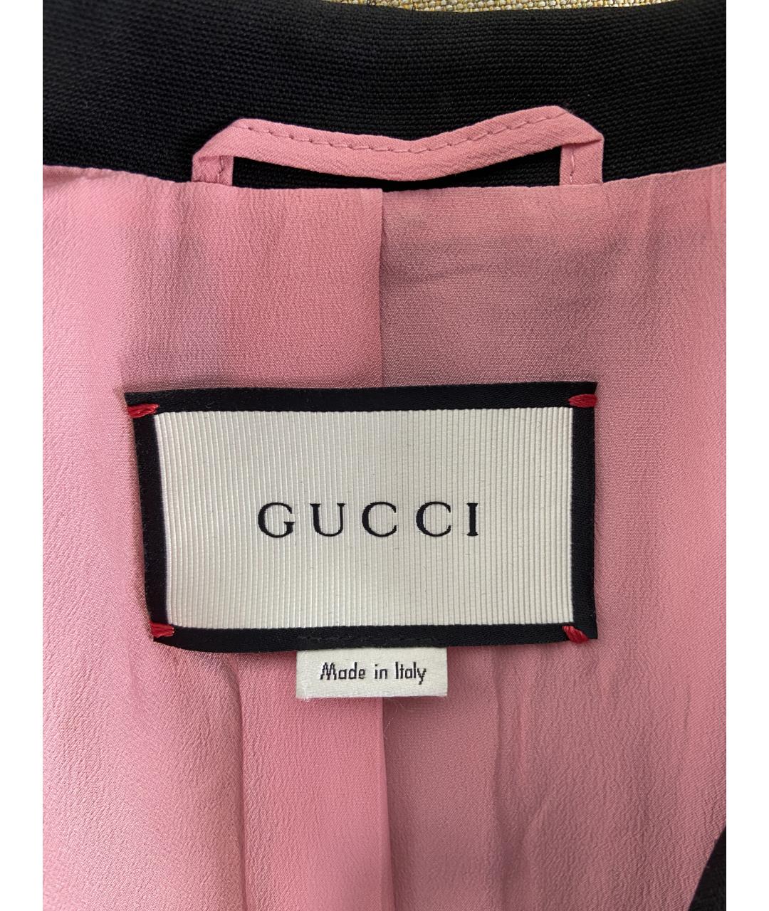 GUCCI Черный костюм с брюками, фото 7