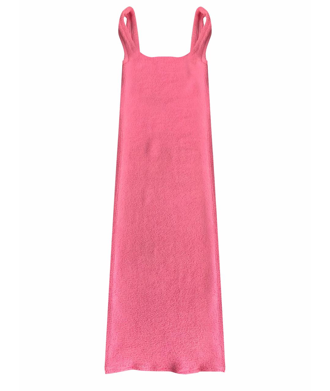 HUNZA G Розовое платье, фото 1