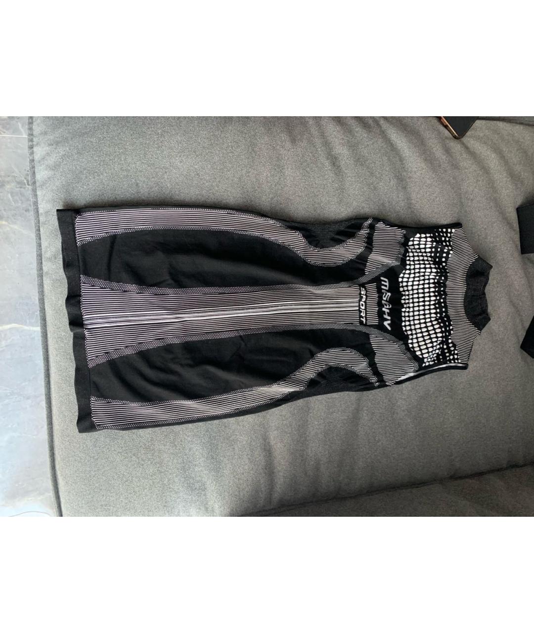 MISBHV Антрацитовое полиамидовое платье, фото 5