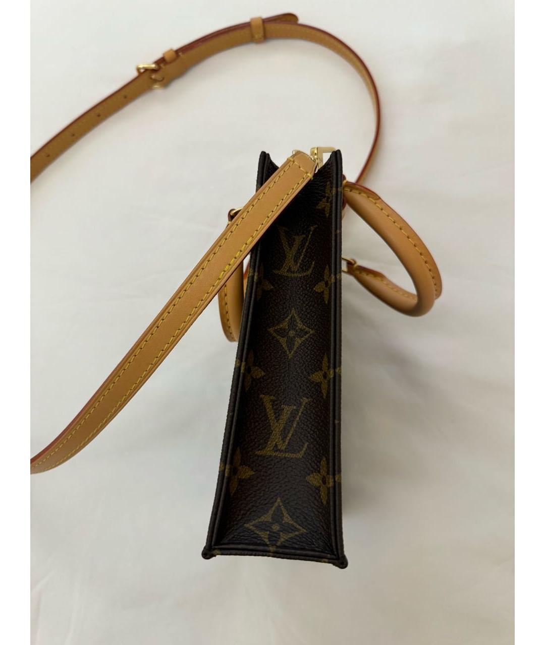 LOUIS VUITTON PRE-OWNED Коричневая сумка через плечо, фото 2