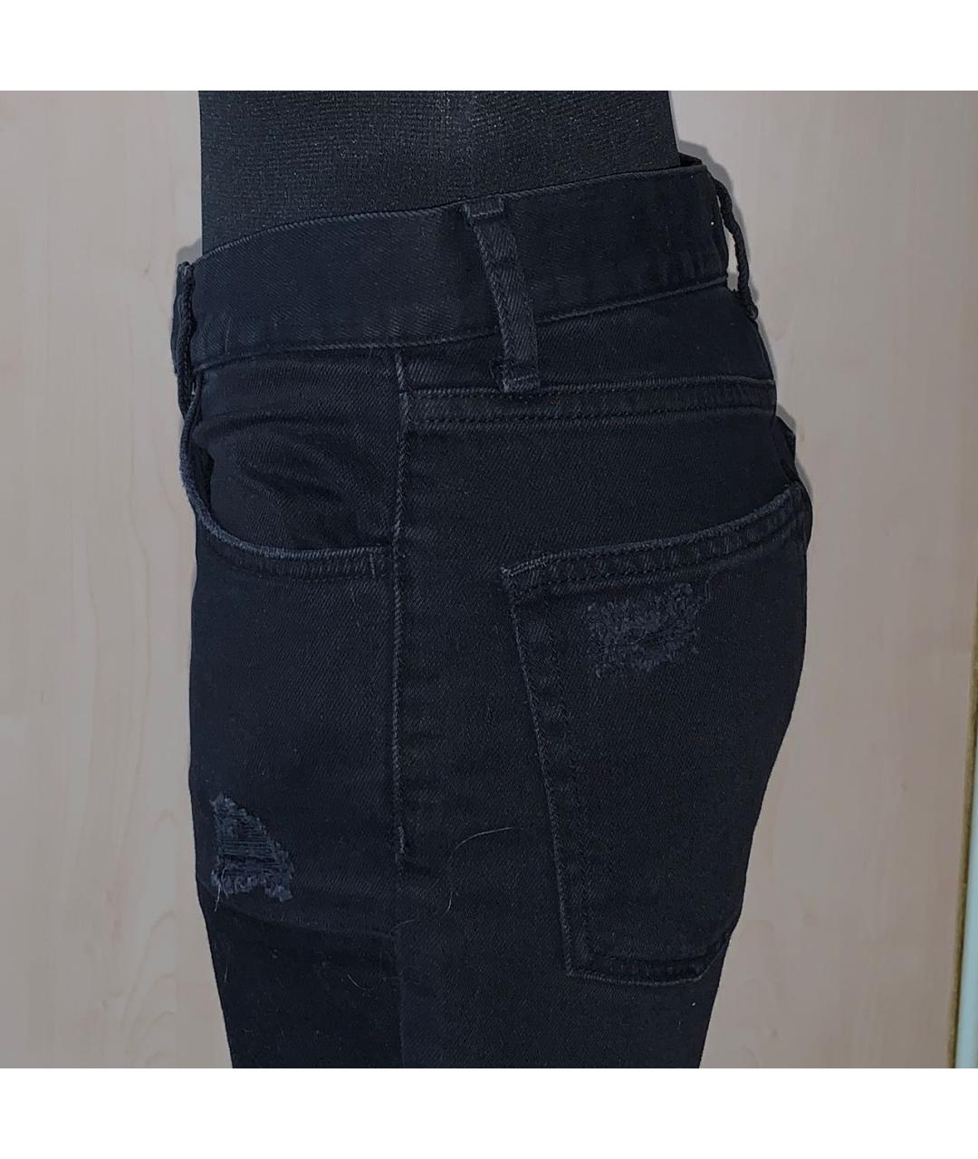SANDRO Антрацитовые хлопковые прямые джинсы, фото 6