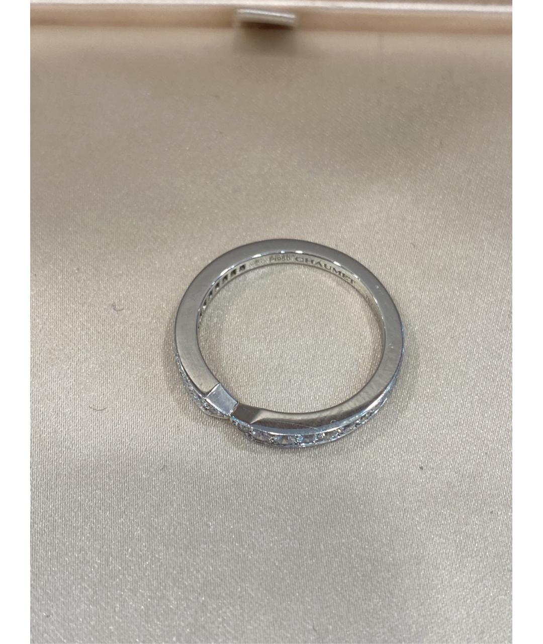 CHAUMET Серебряное платиновое кольцо, фото 4