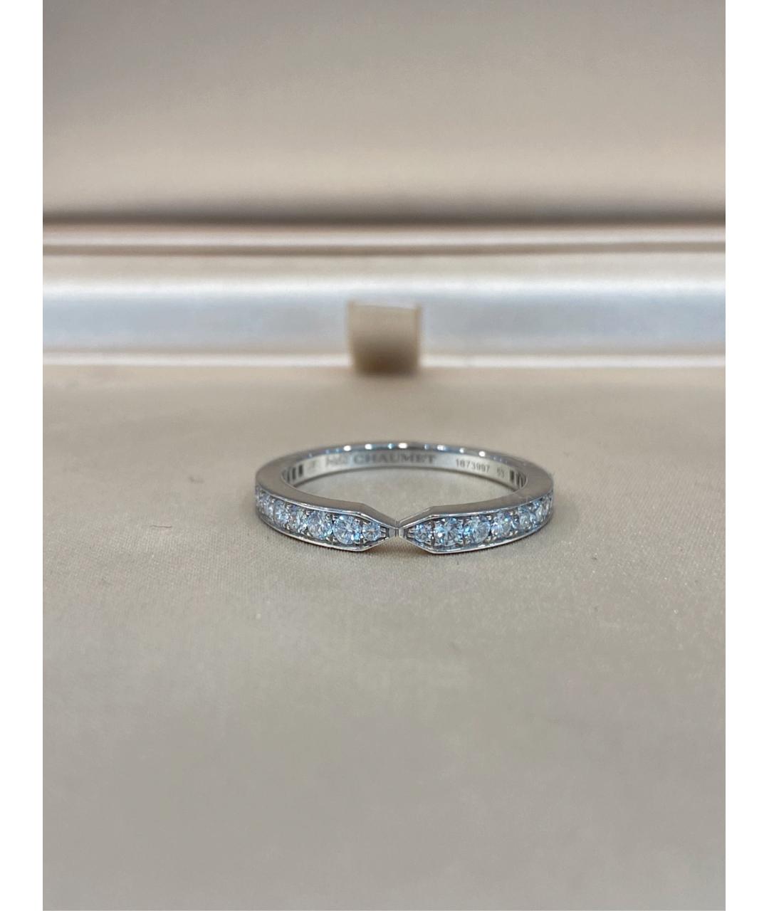 CHAUMET Серебряное платиновое кольцо, фото 7