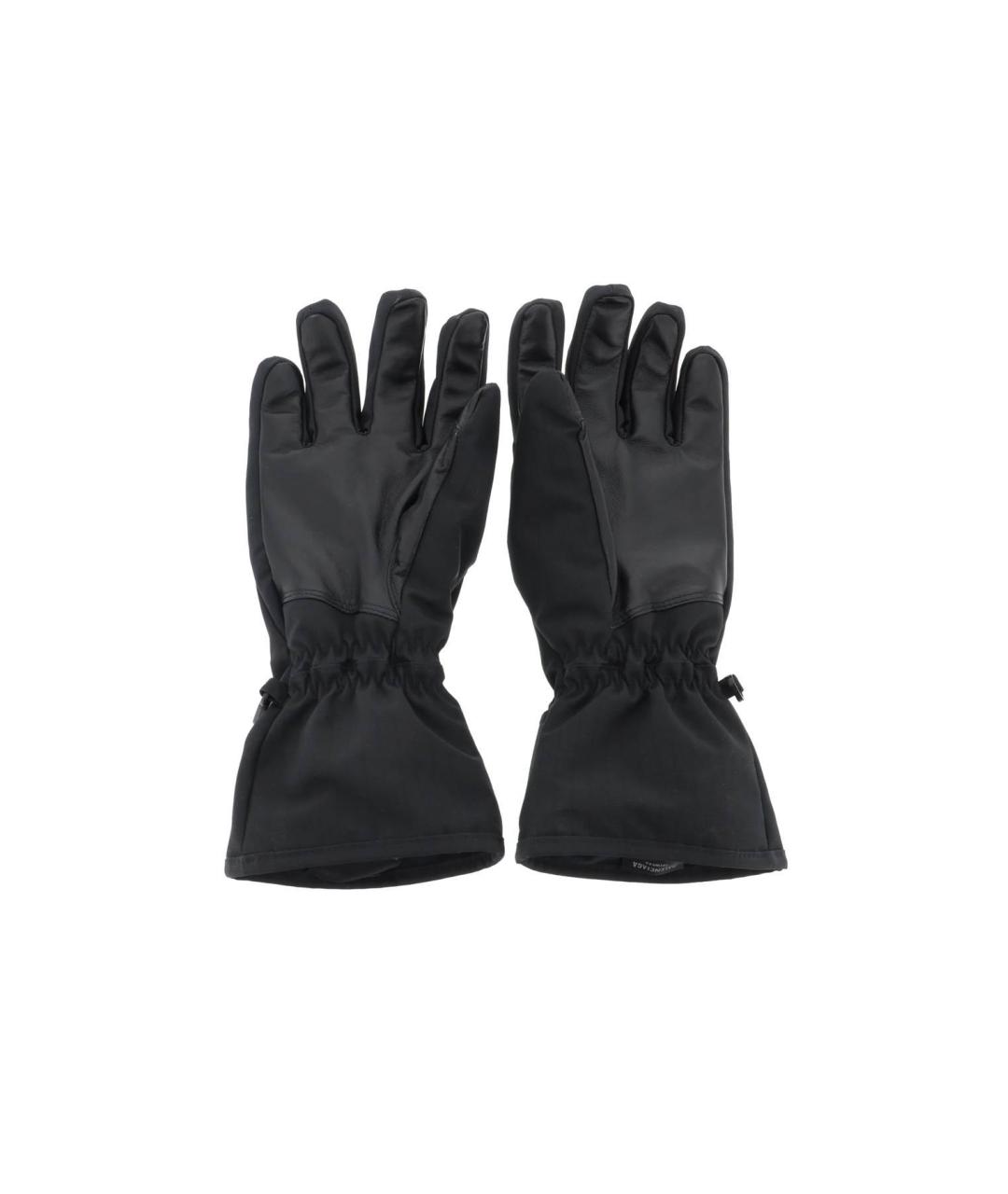 BALENCIAGA Черные перчатки, фото 3