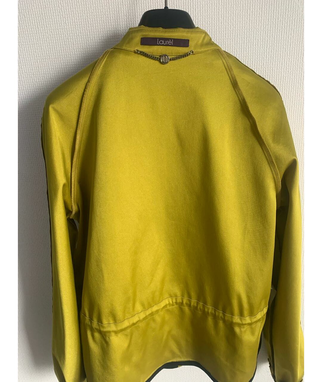 LAUREL Зеленый атласный жакет/пиджак, фото 3