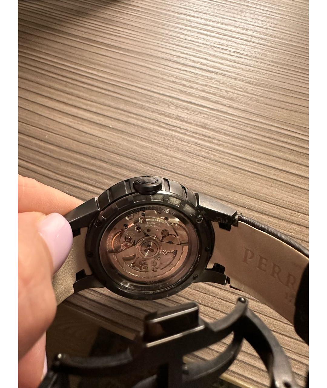PERRELET Черные стальные часы, фото 2