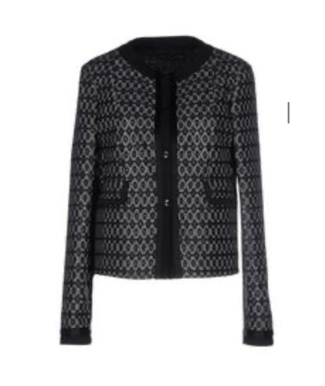 ETRO Черный твидовый жакет/пиджак, фото 7