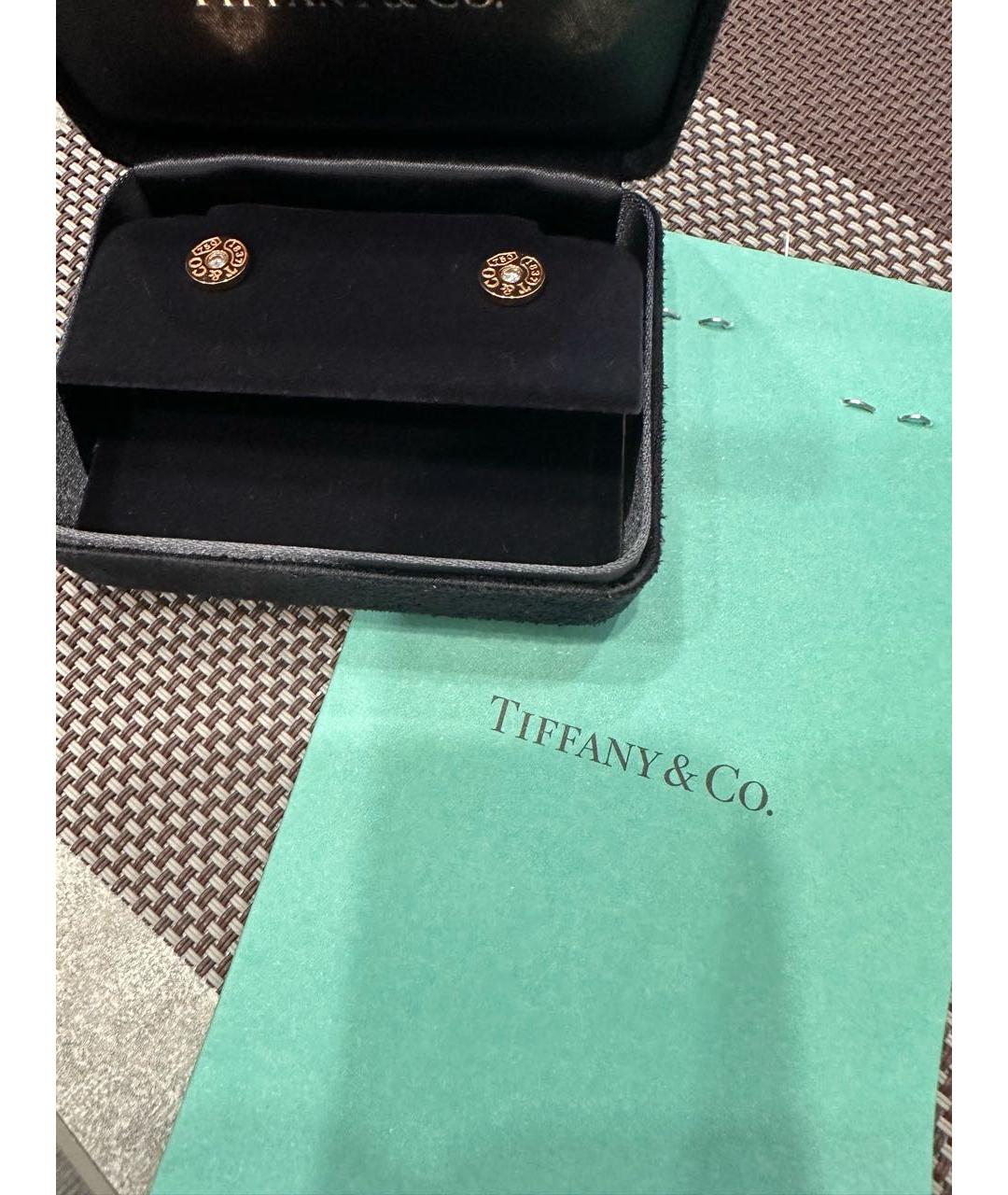 TIFFANY&CO Золотые серьги из желтого золота, фото 2