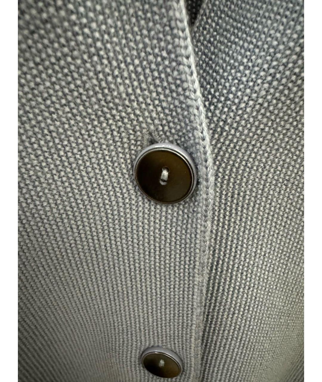 FALCONERI Голубой шерстяной жакет/пиджак, фото 4