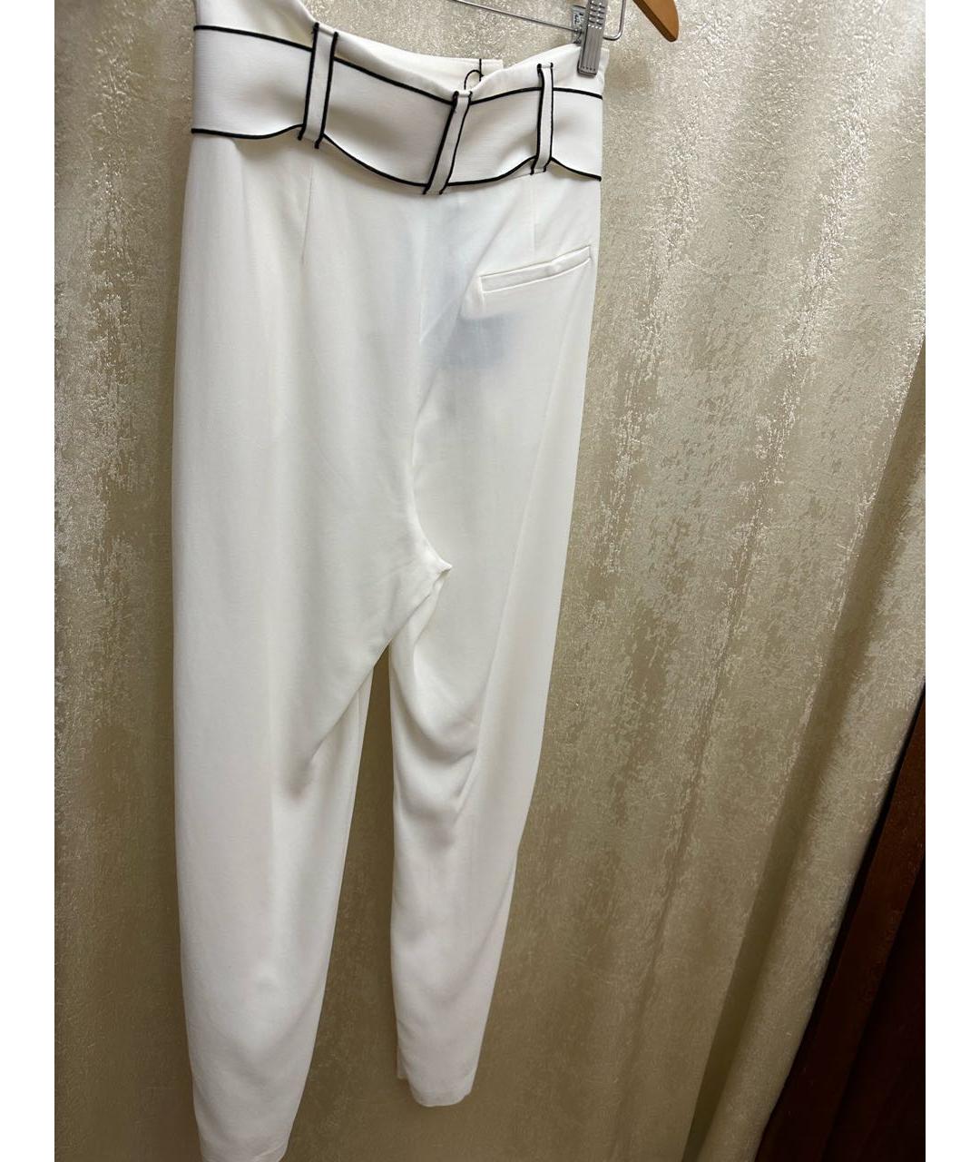 EMPORIO ARMANI Белый шелковый костюм с брюками, фото 2