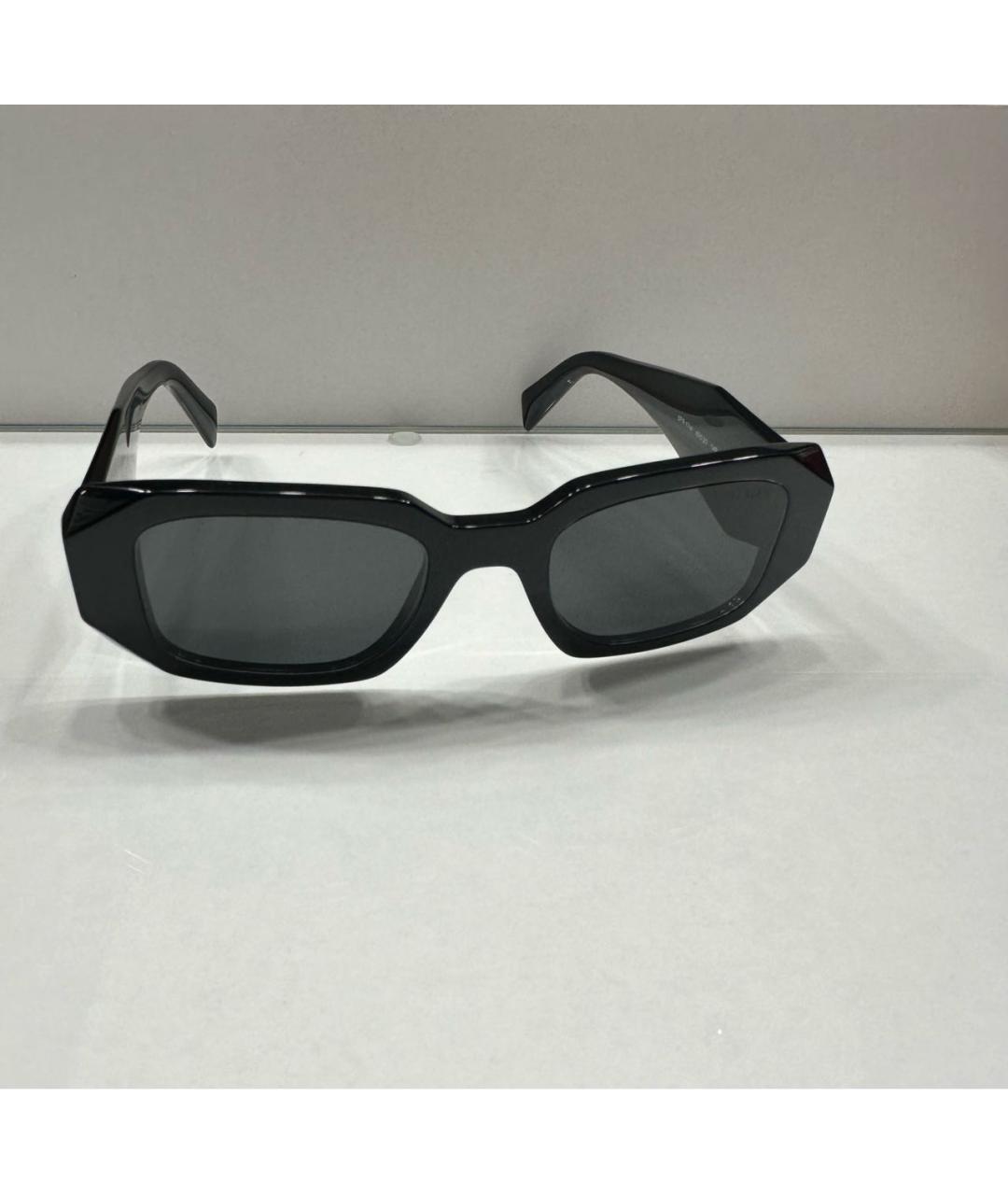 PRADA Черные солнцезащитные очки, фото 5