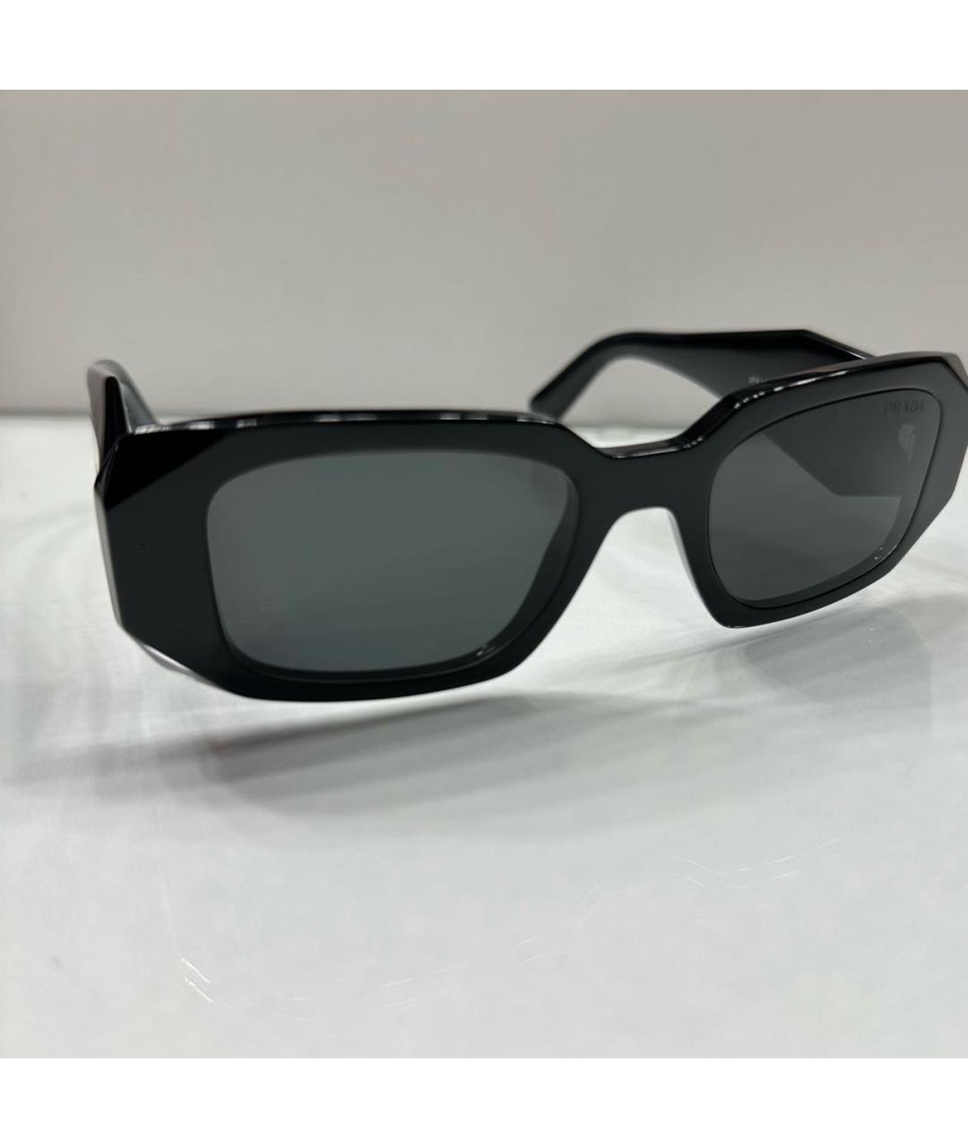 PRADA Черные солнцезащитные очки, фото 6