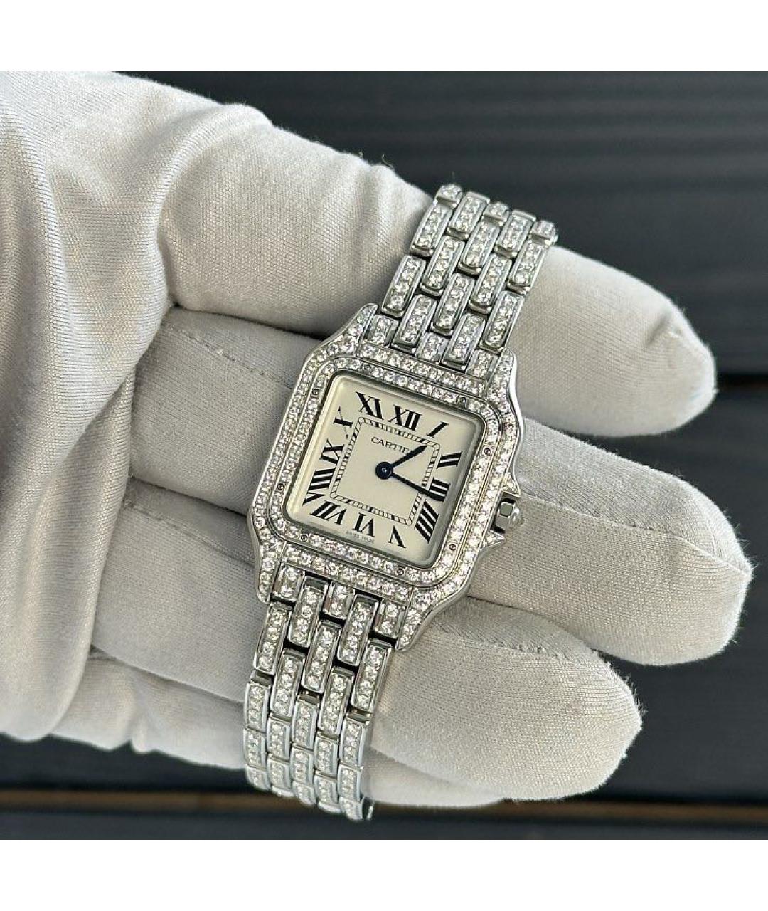 CARTIER Серебряные часы, фото 6