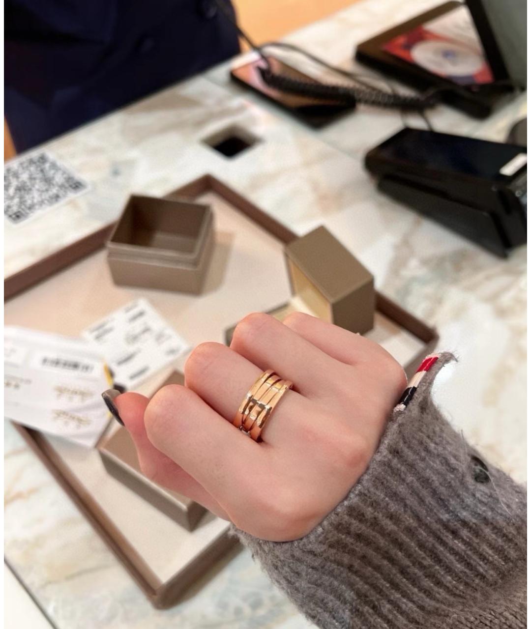 BVLGARI Золотое кольцо из розового золота, фото 6