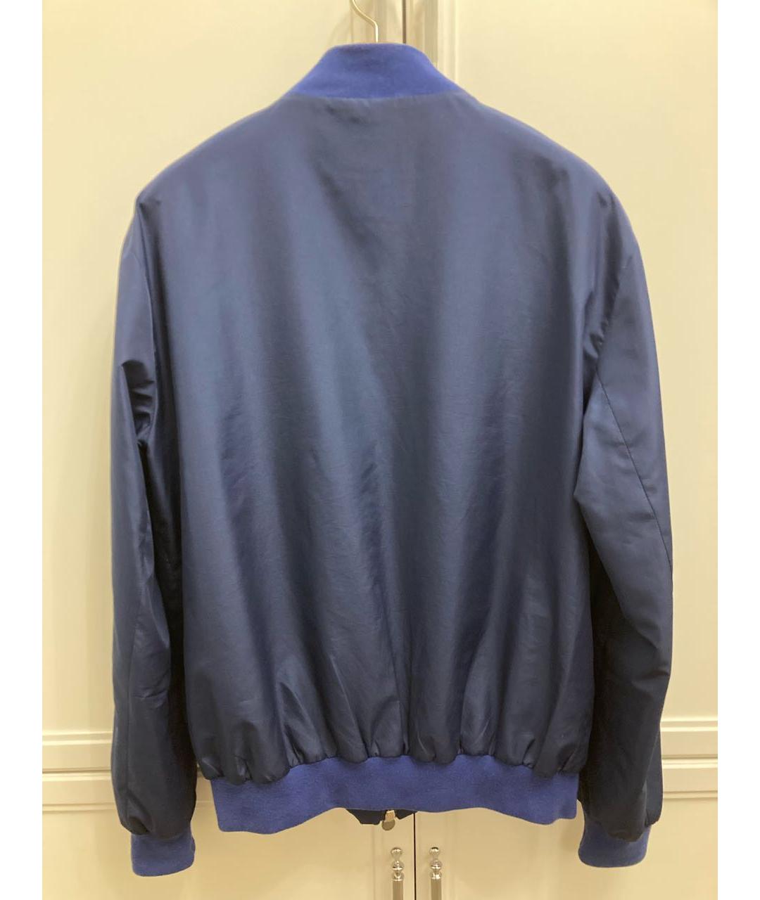 KITON Темно-синяя куртка, фото 2