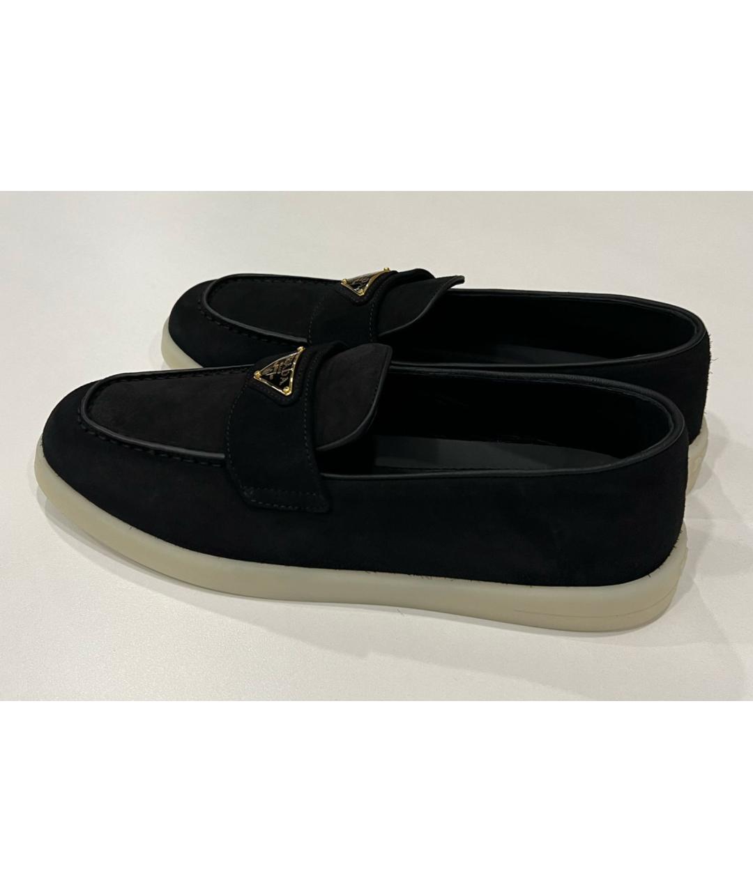 PRADA Синие лоферы, фото 3