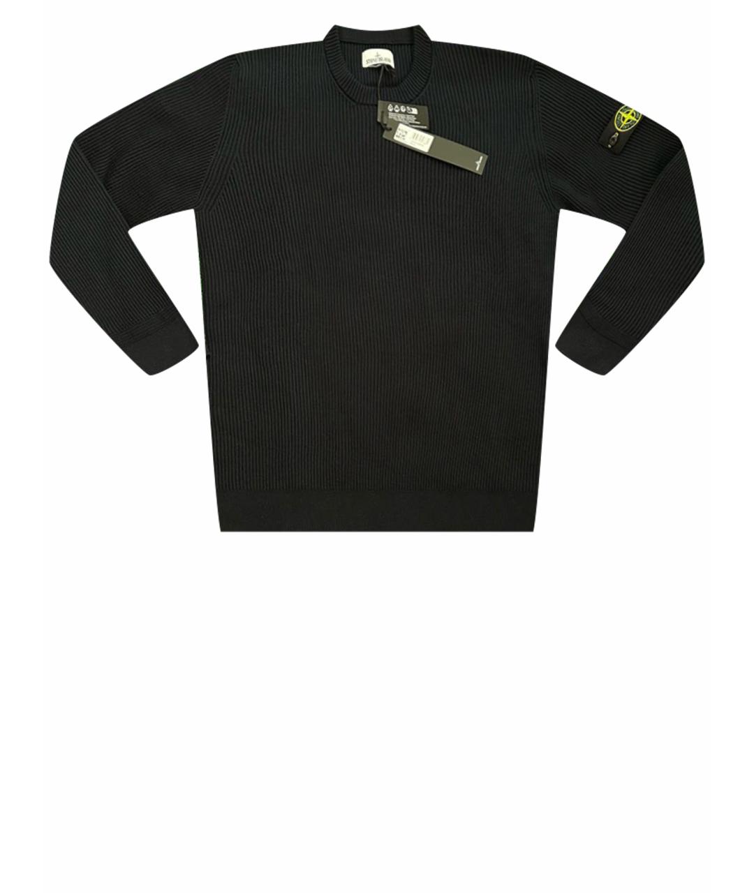 STONE ISLAND Черный джемпер / свитер, фото 1