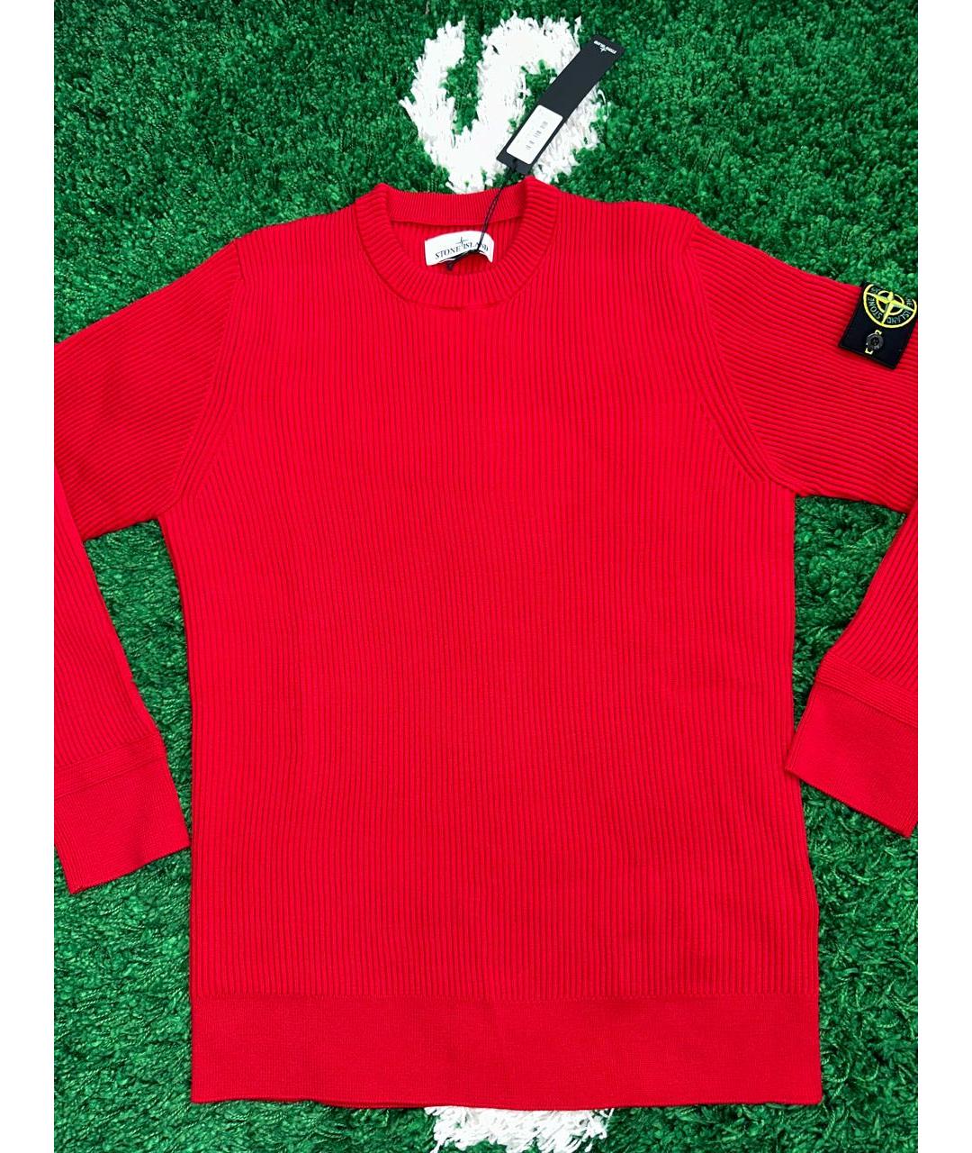 STONE ISLAND Красный джемпер / свитер, фото 3