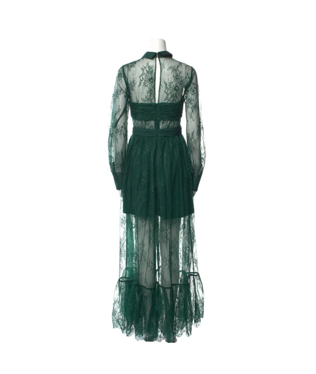 SELF-PORTRAIT Зеленые платье, фото 2