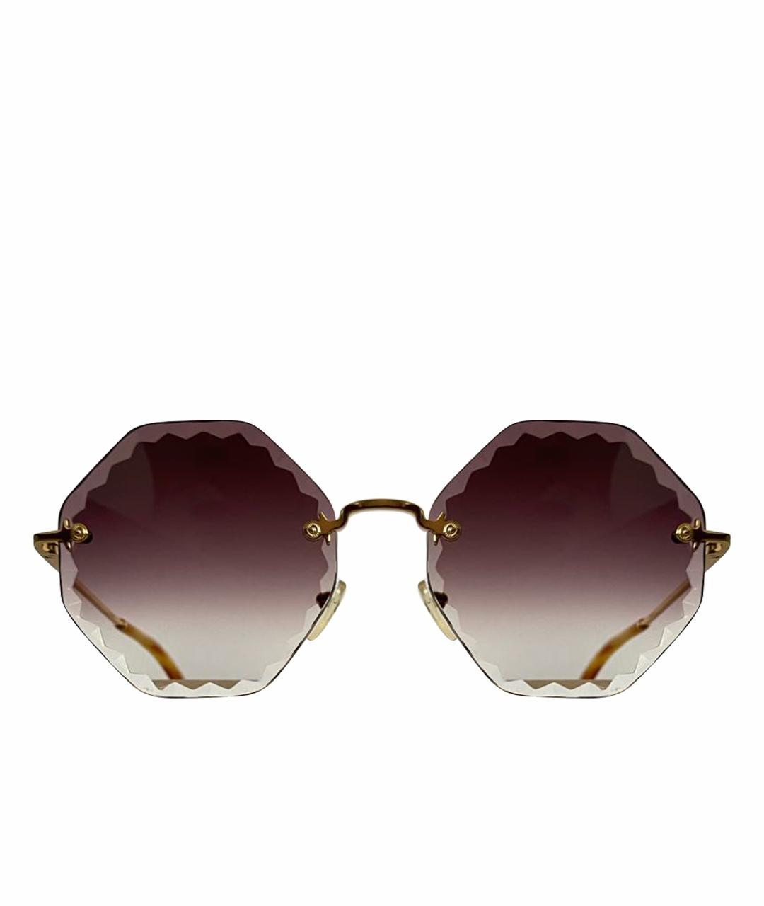 CHLOE Фиолетовые солнцезащитные очки, фото 1