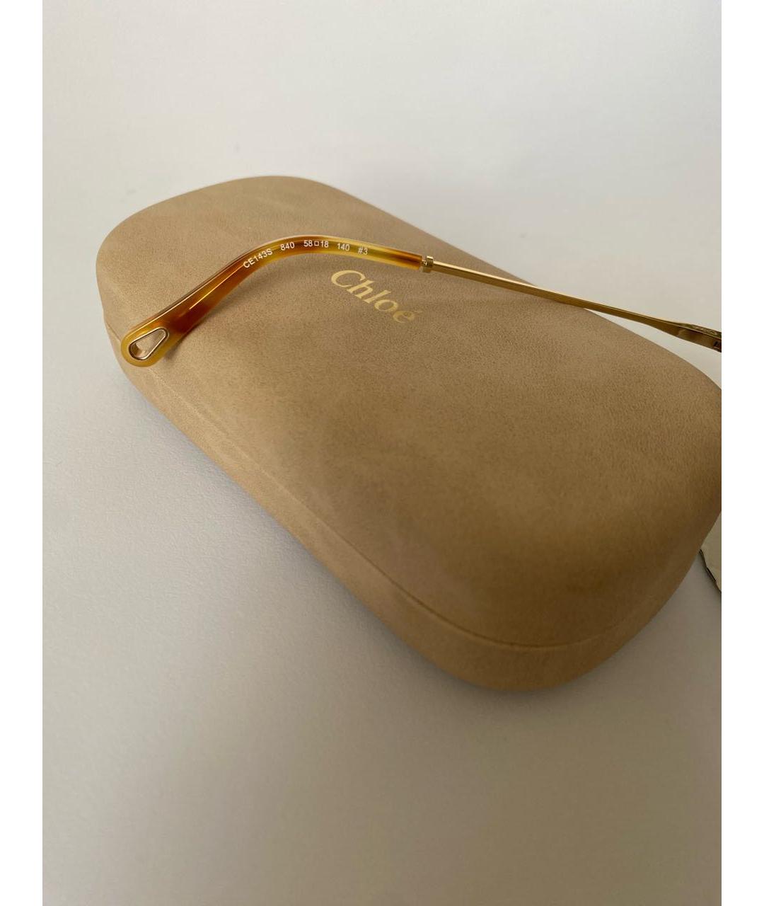 CHLOE Фиолетовые солнцезащитные очки, фото 7