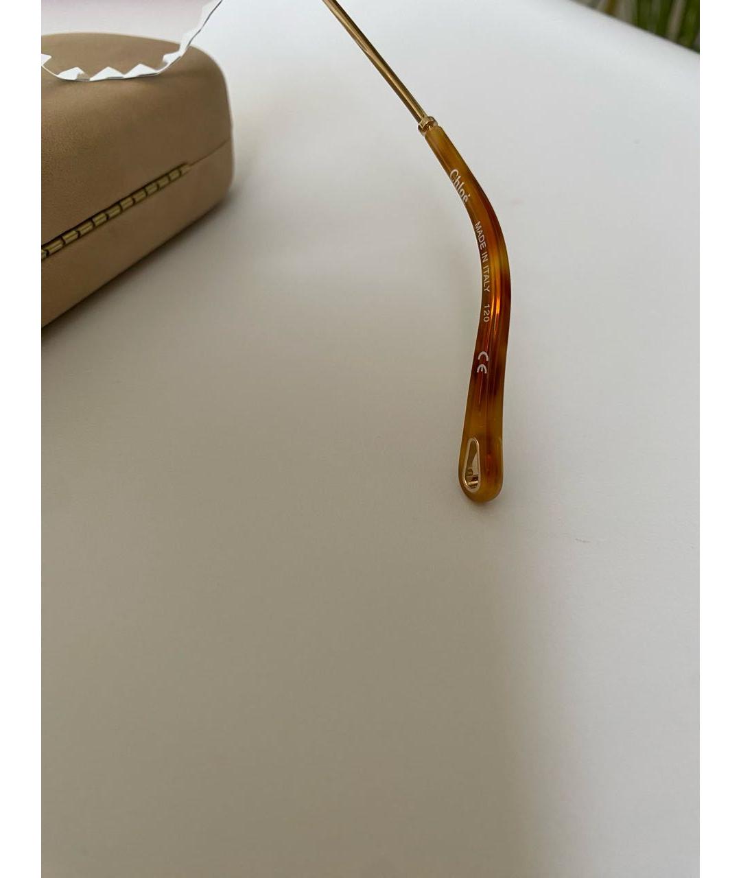 CHLOE Фиолетовые солнцезащитные очки, фото 6