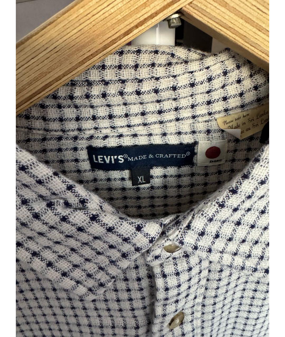 LEVI'S Серая хлопковая классическая рубашка, фото 3