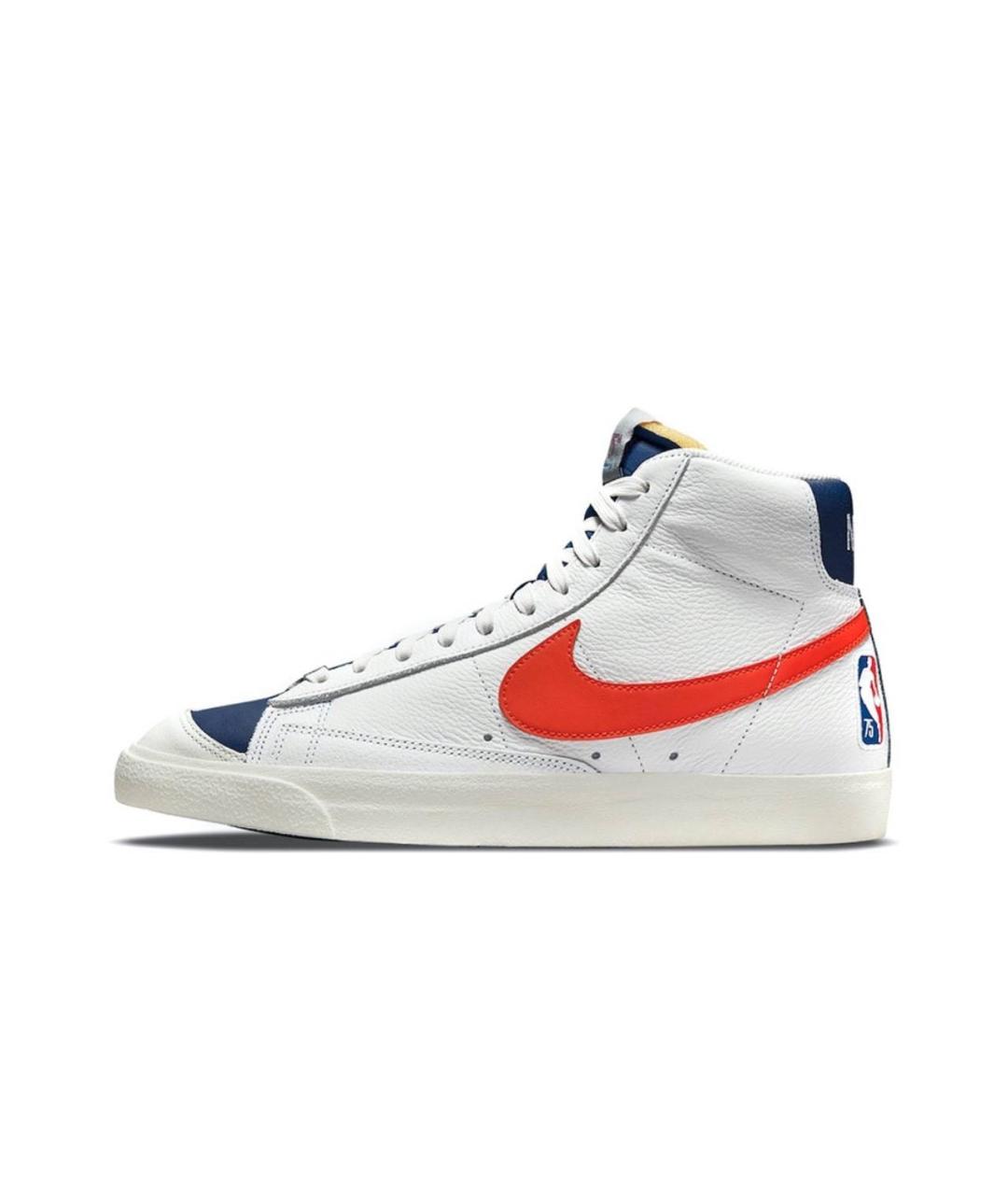 NIKE Белые высокие кроссовки / кеды, фото 5