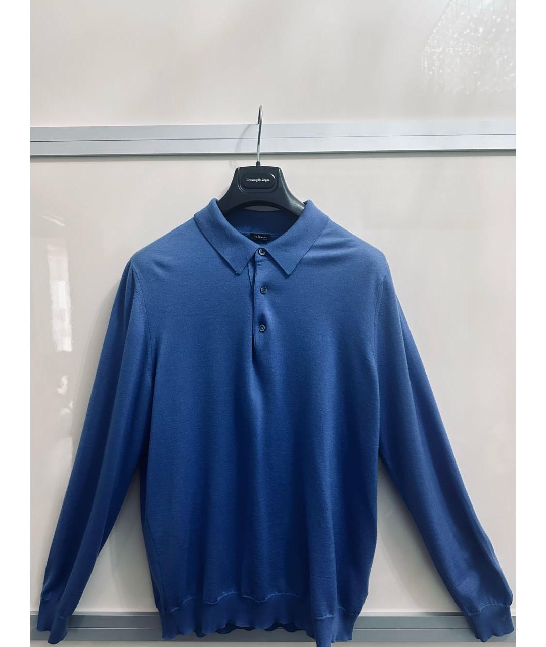 KITON Синий кашемировый джемпер / свитер, фото 5