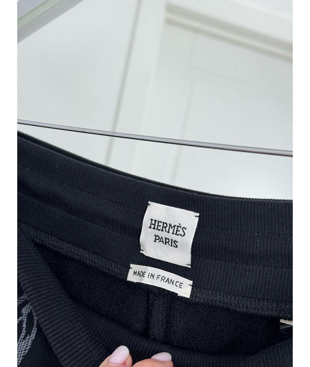 HERMES PRE-OWNED Черный хлопковый спортивные костюмы, фото 6