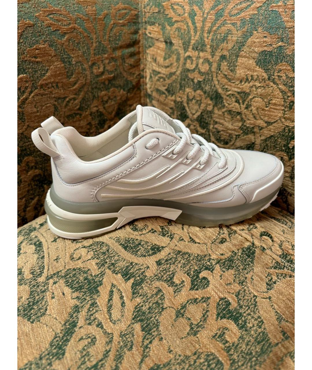 GIVENCHY Белые кожаные кроссовки, фото 7