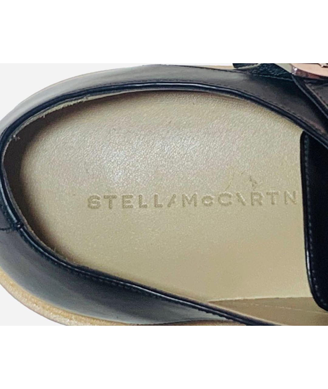 STELLA MCCARTNEY Черные кожаные туфли, фото 6