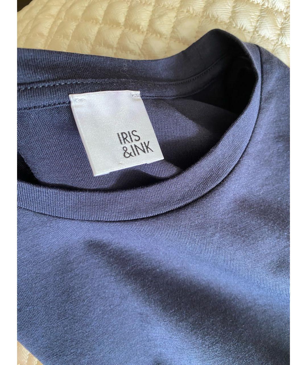 IRIS & INK  Темно-синяя футболка, фото 4