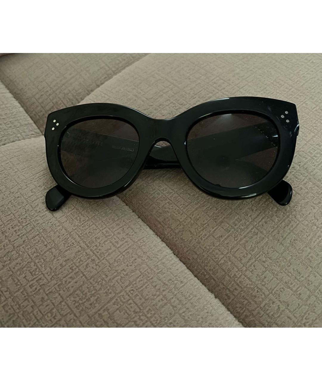 CELINE Черные солнцезащитные очки, фото 6