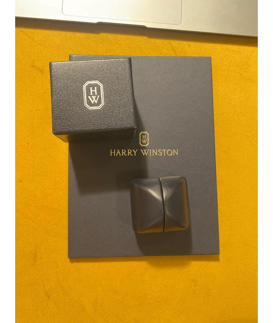 Harry Winston Серебряное платиновое кольцо, фото 8