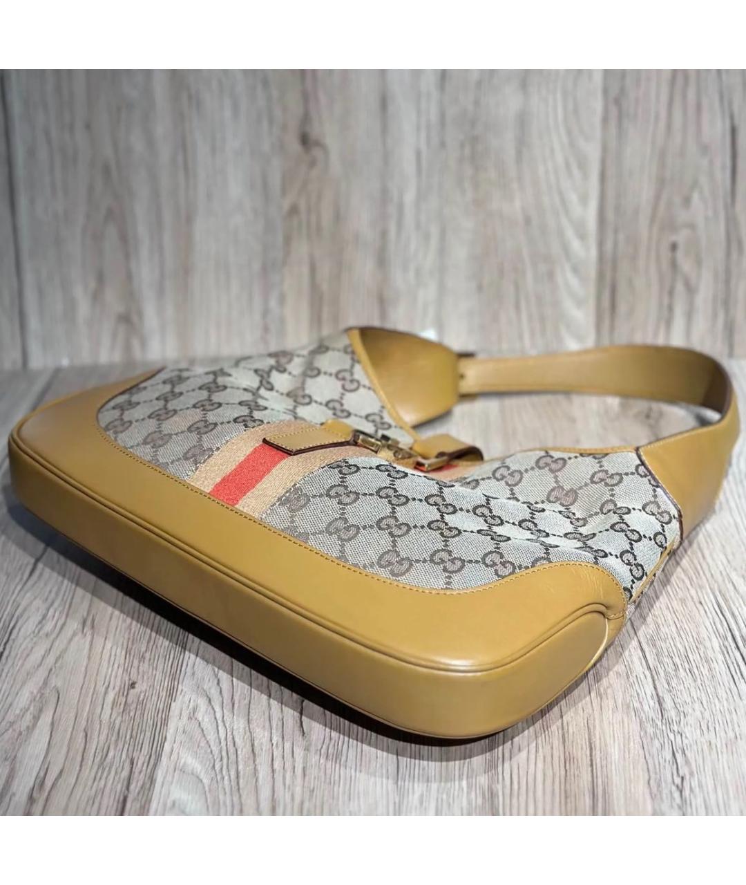 GUCCI Мульти кожаная сумка с короткими ручками, фото 6