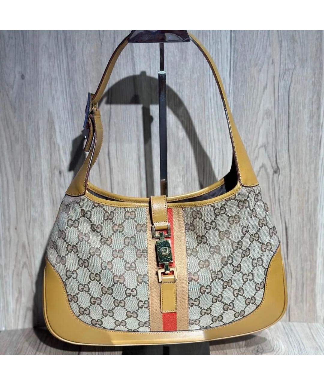 GUCCI Мульти кожаная сумка с короткими ручками, фото 8