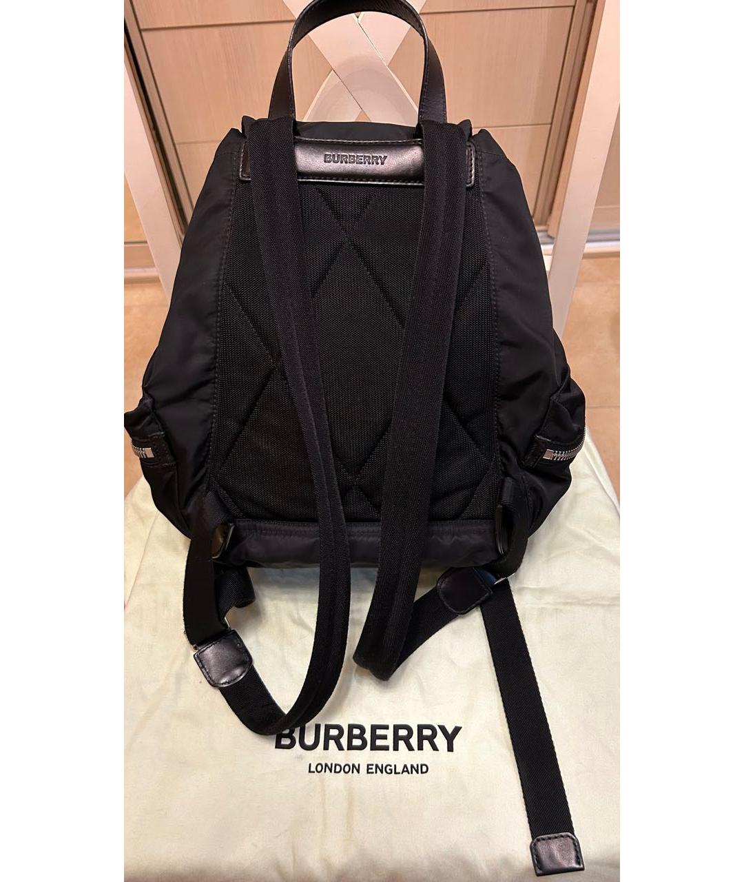 BURBERRY Черный рюкзак, фото 3