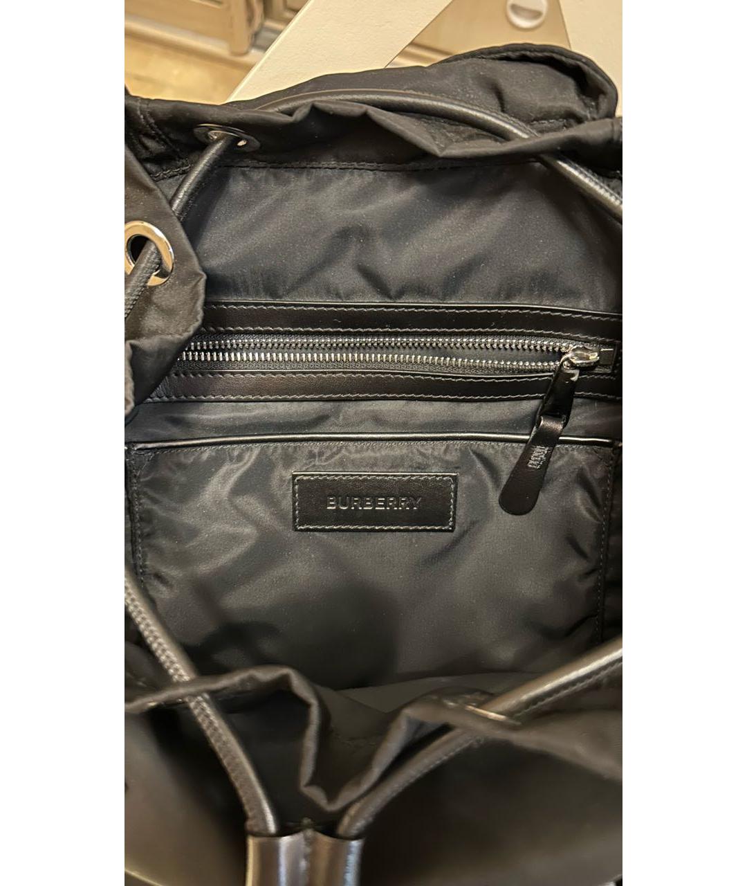 BURBERRY Черный рюкзак, фото 4