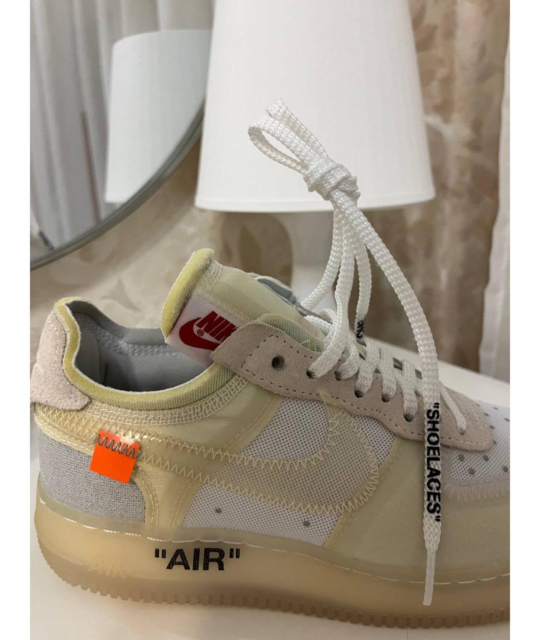 NIKE X OFF-WHITE Белые кроссовки, фото 7