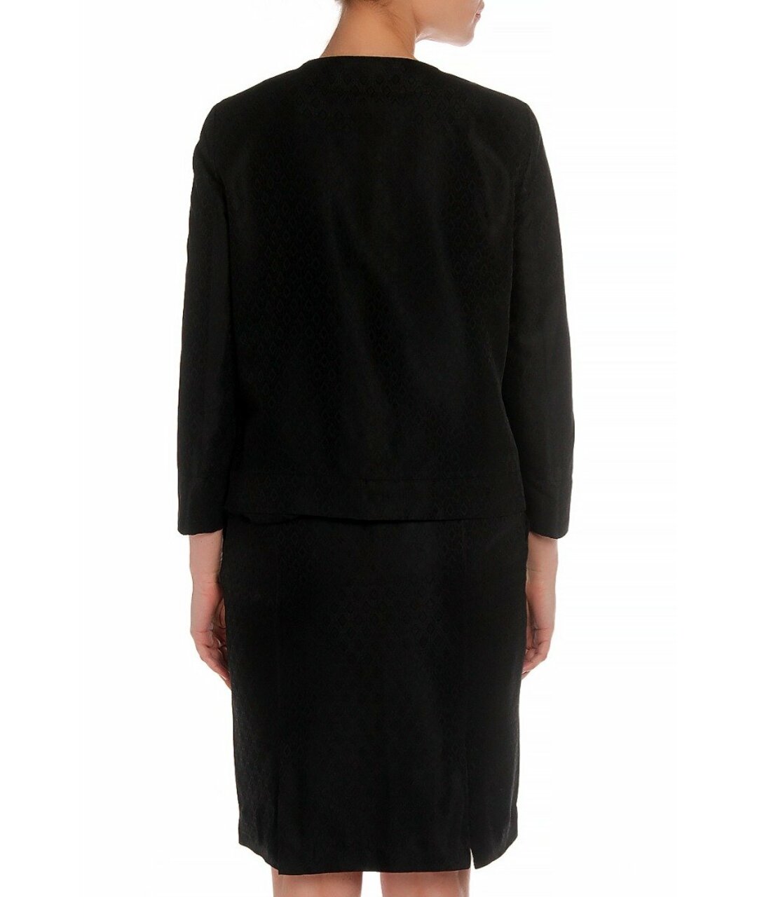 GIANFRANCO FERRE Черный ацетатный костюм с брюками, фото 3
