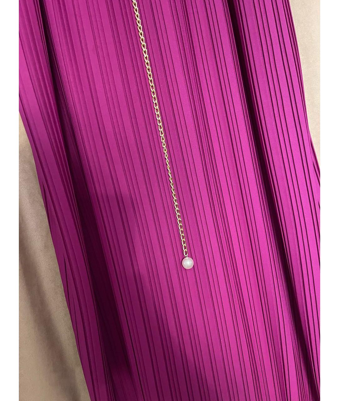 NDOMBI STELLA Фиолетовое полиэстеровое коктейльное платье, фото 2