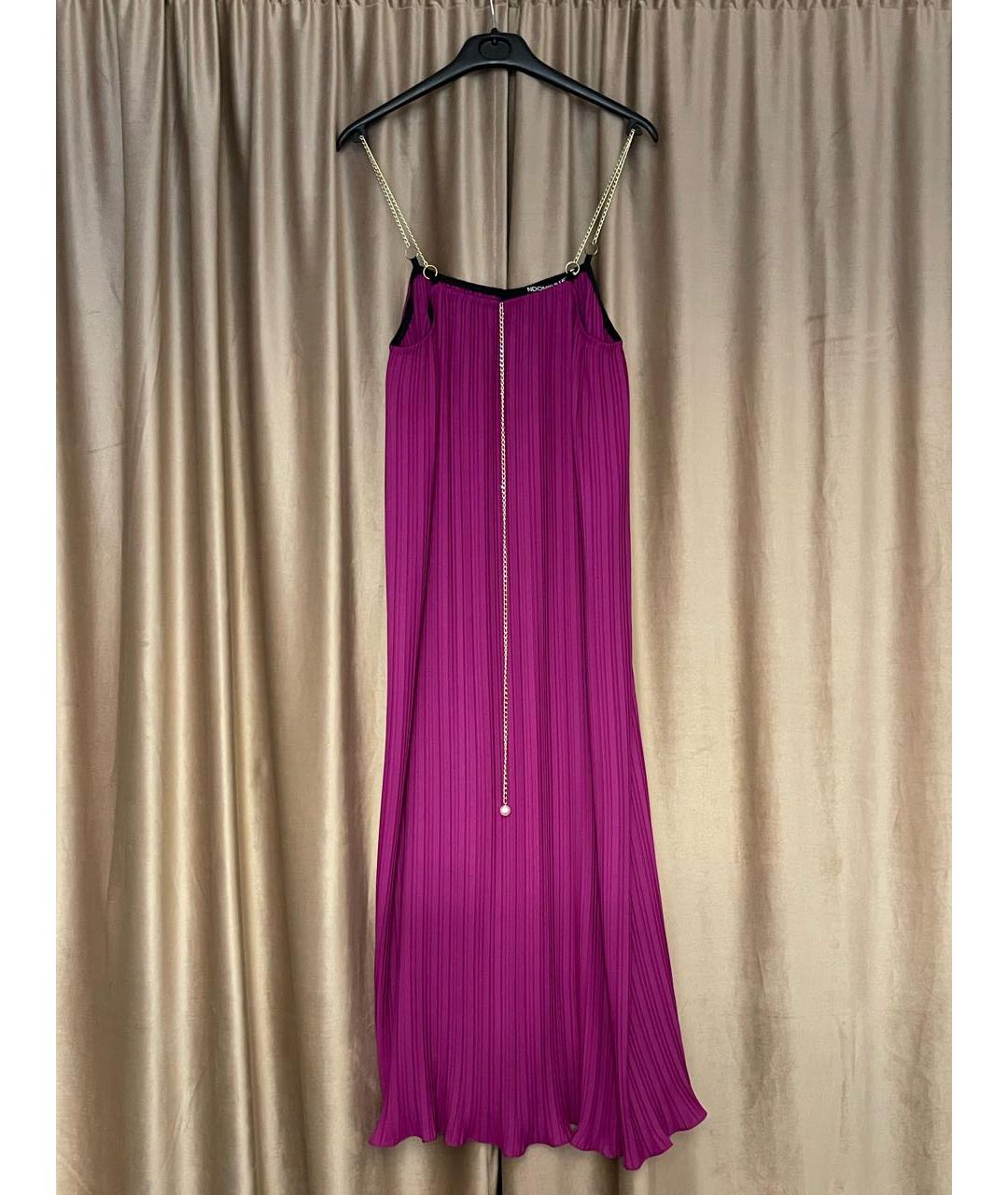 NDOMBI STELLA Фиолетовое полиэстеровое коктейльное платье, фото 4