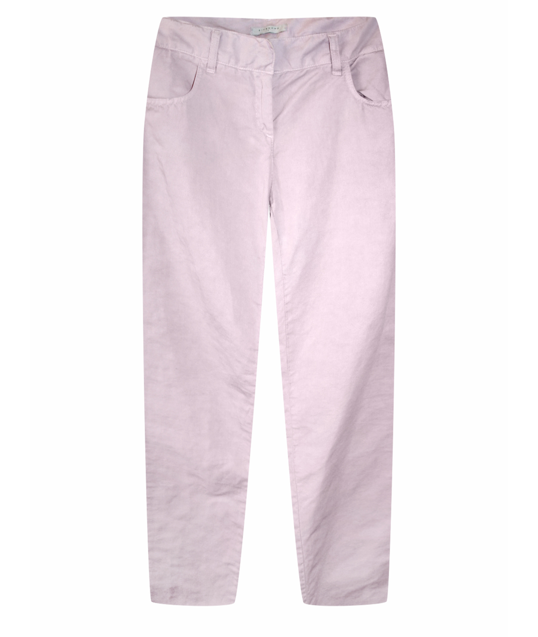 JOHN RICHMOND Розовые хлопковые брюки узкие, фото 1
