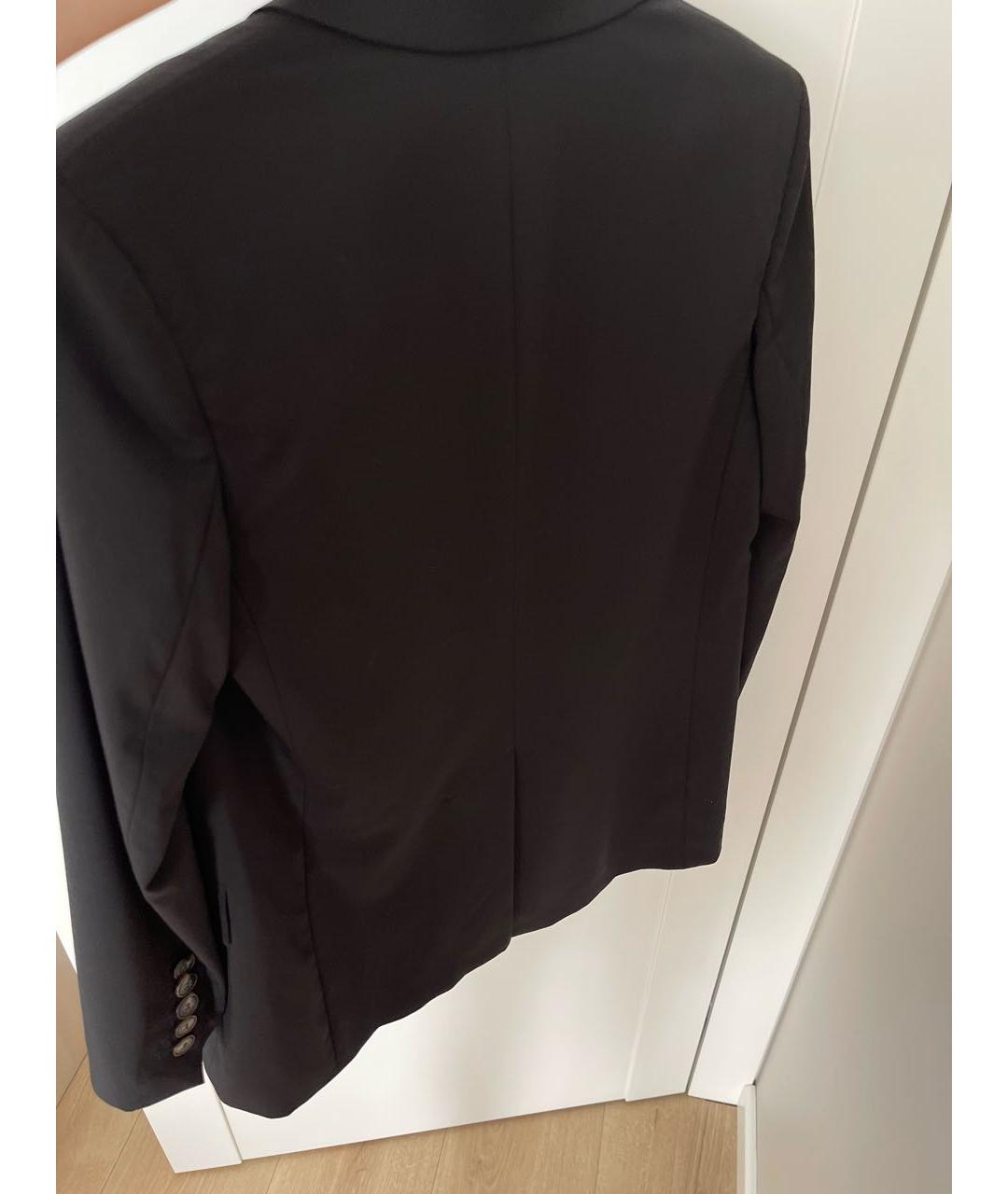 ESCADA Черный атласный жакет/пиджак, фото 2
