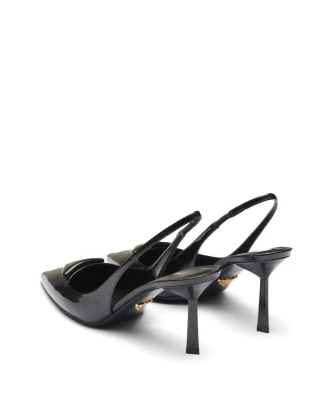 PRADA Черные кожаные туфли, фото 8