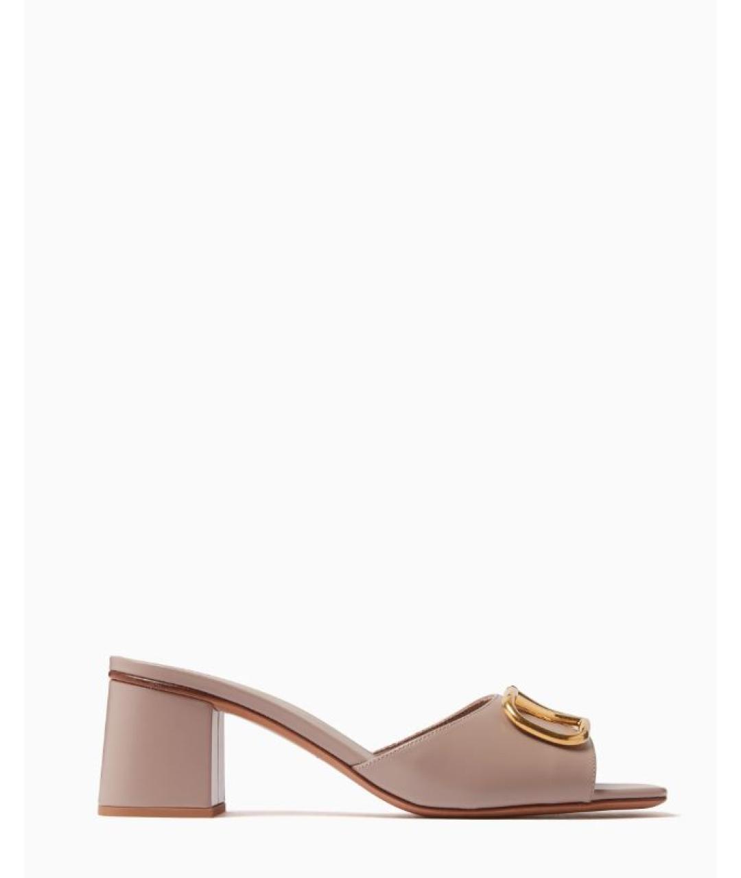VALENTINO Бежевые мюли, фото 5