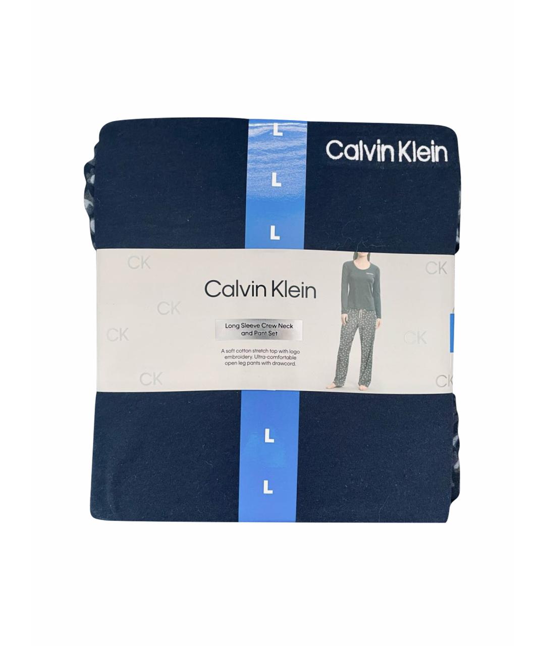 CALVIN KLEIN Темно-синяя пижама, фото 1