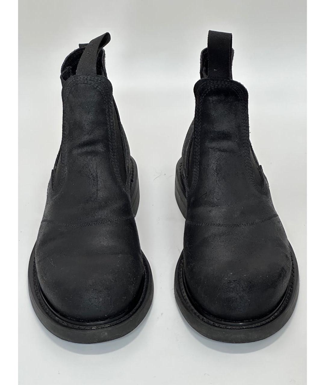 PREMIATA Черные нубуковые высокие ботинки, фото 2