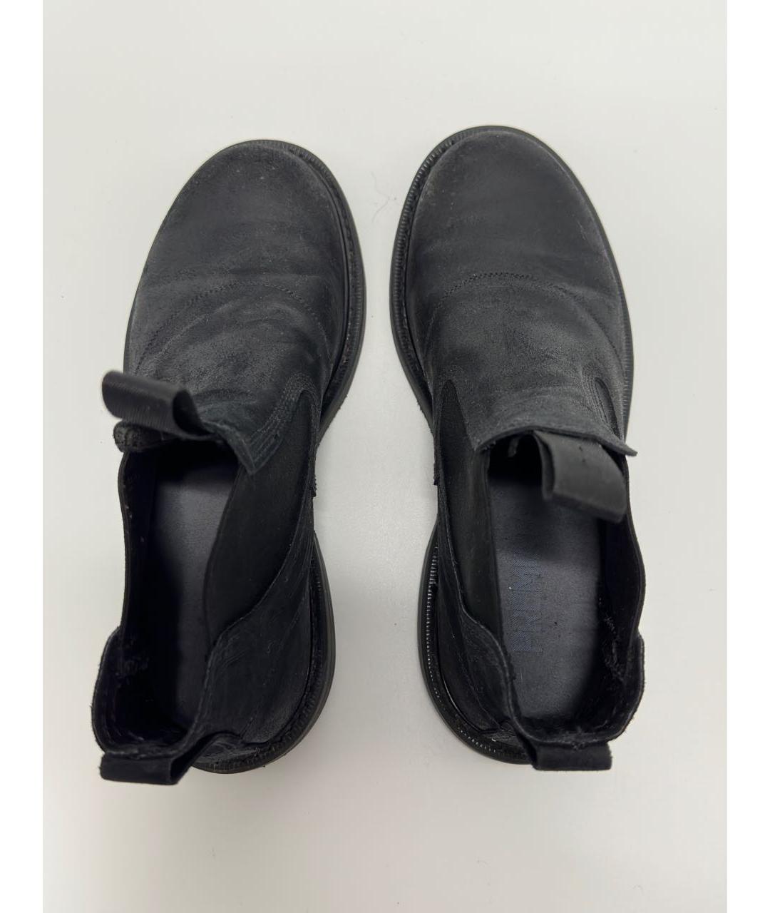 PREMIATA Черные нубуковые высокие ботинки, фото 3